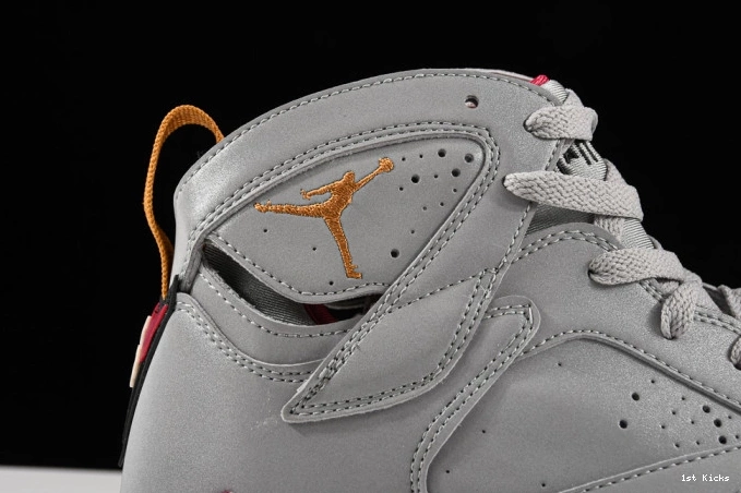 1st Kicks Jordan Cardinal 7 Air Reflective BV6281-006 0728